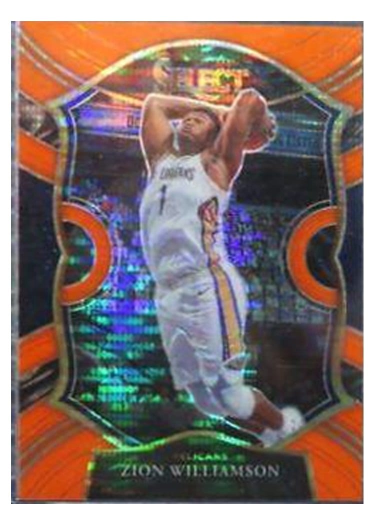 2020-21 Panini Select Base Set Zion Williamson #213 card