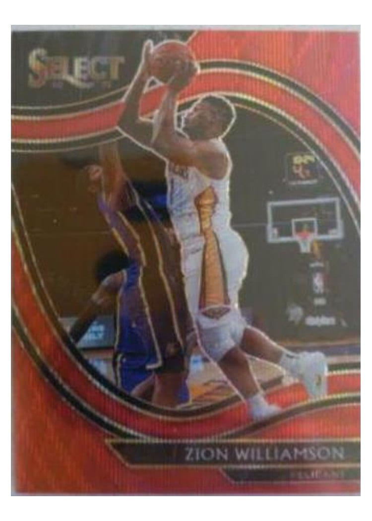 2020-21 Panini Select Base Set Zion Williamson #213 card