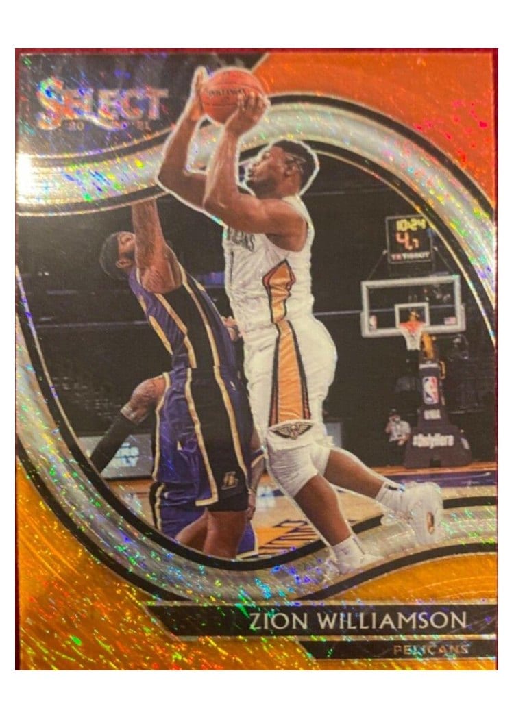 2020-21 Panini Select Base Set Zion Williamson #213 card