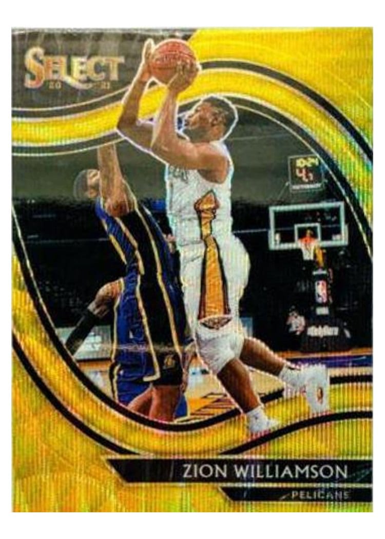 2020-21 Panini Select Base Set Zion Williamson #213 card