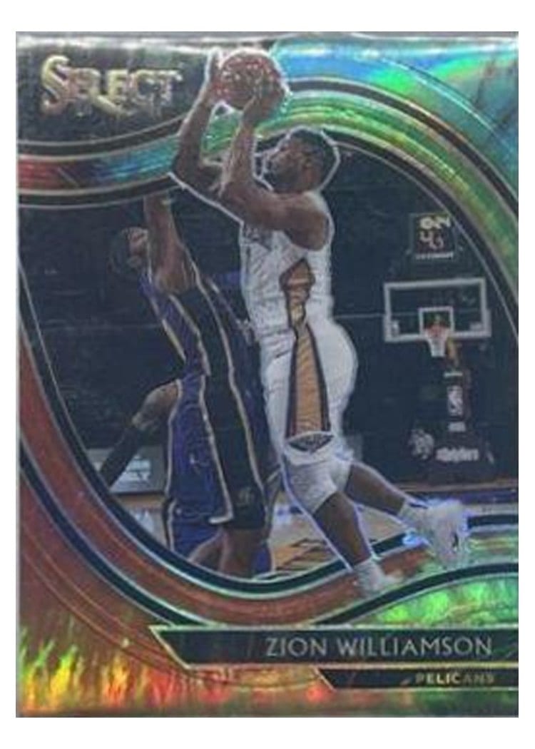 2020-21 Panini Select Base Set Zion Williamson #213 card