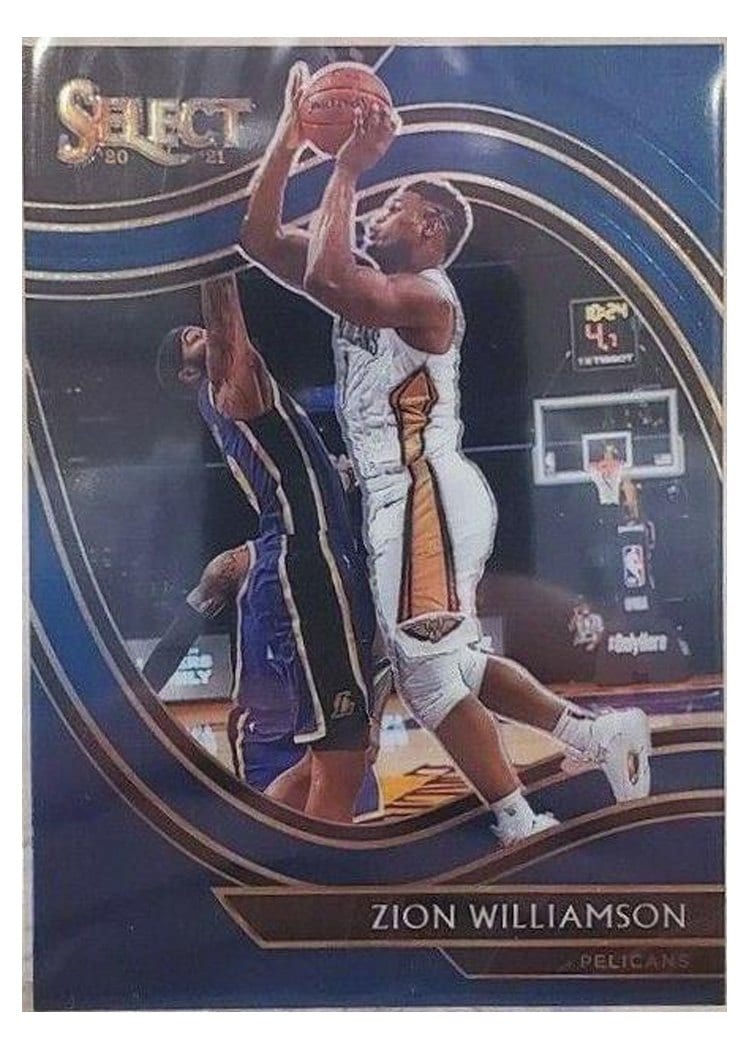 2020-21 Panini Select Base Set Zion Williamson #213 card
