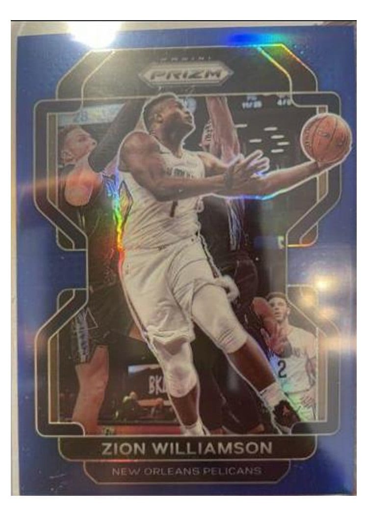 2021-22 Panini Prizm Base Set Zion Williamson #108 card