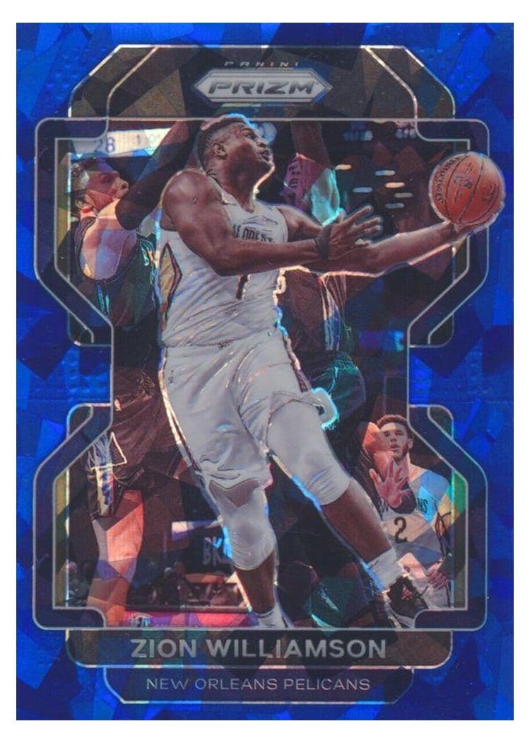 2021-22 Panini Prizm Base Set Zion Williamson #108 card