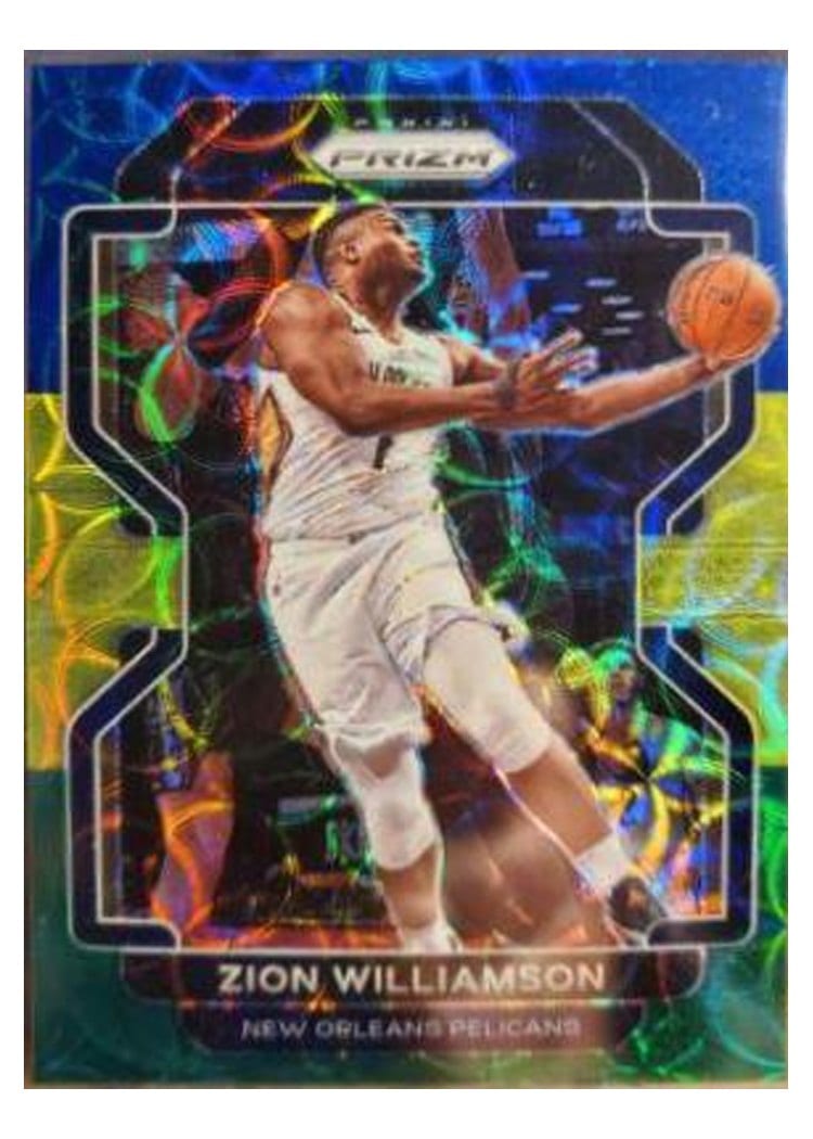 2021-22 Panini Prizm Base Set Zion Williamson #108 card