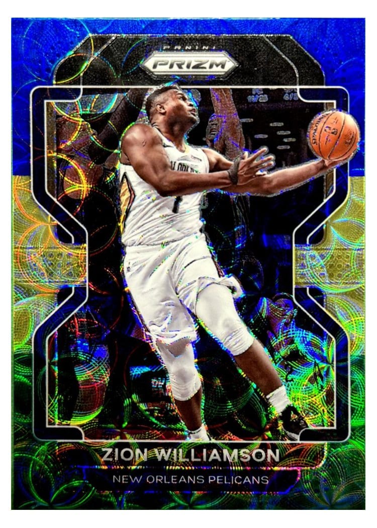 2021-22 Panini Prizm Base Set Zion Williamson #108 card