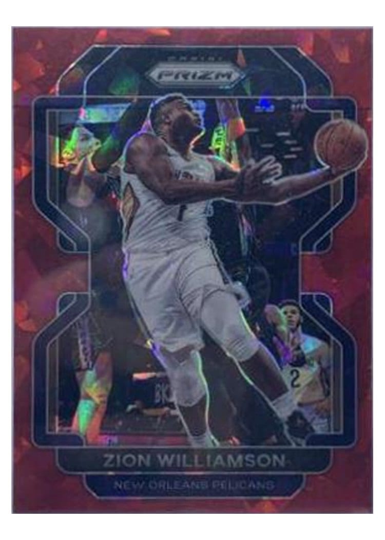 2021-22 Panini Prizm Base Set Zion Williamson #108 card
