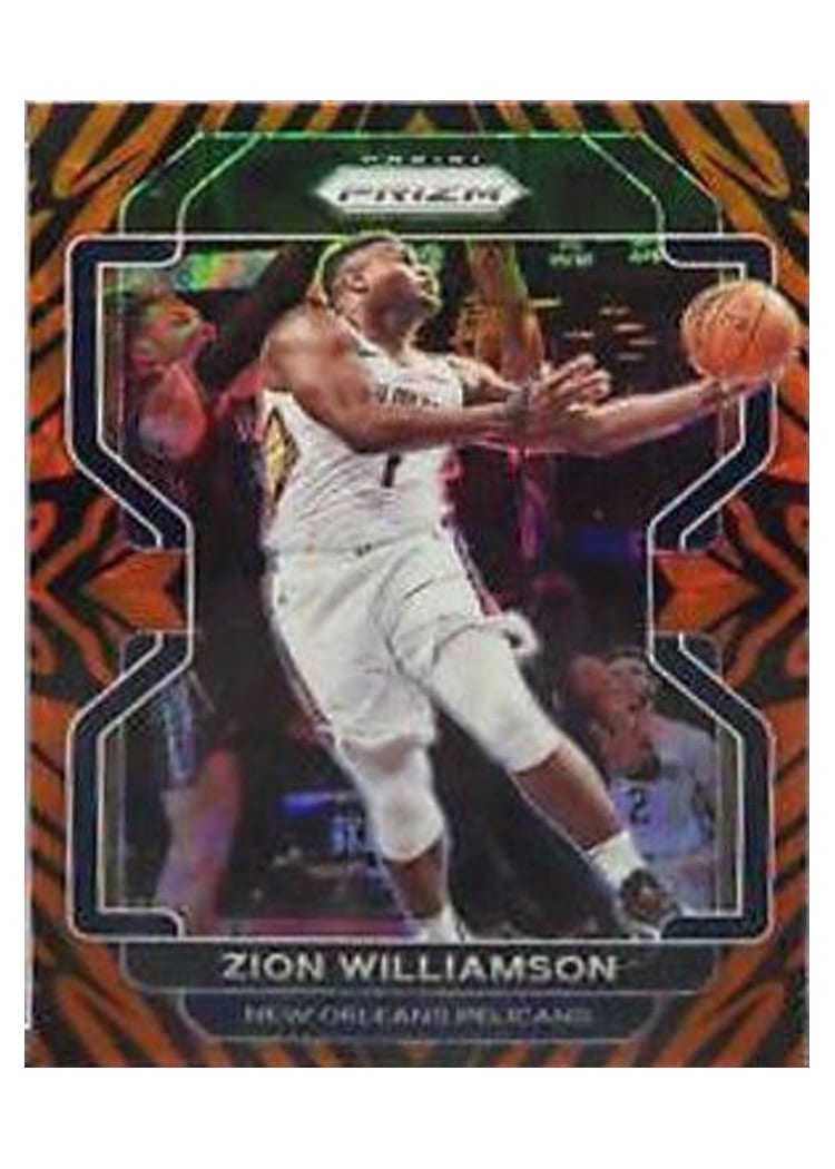 2021-22 Panini Prizm Base Set Zion Williamson #108 card