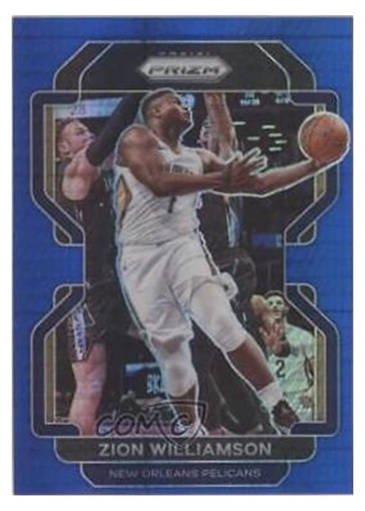2021-22 Panini Prizm Base Set Zion Williamson #108 card