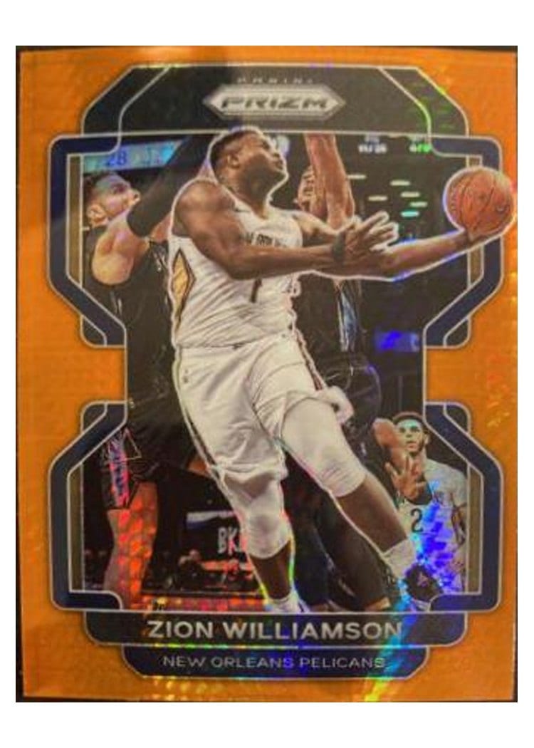 2021-22 Panini Prizm Base Set Zion Williamson #108 card