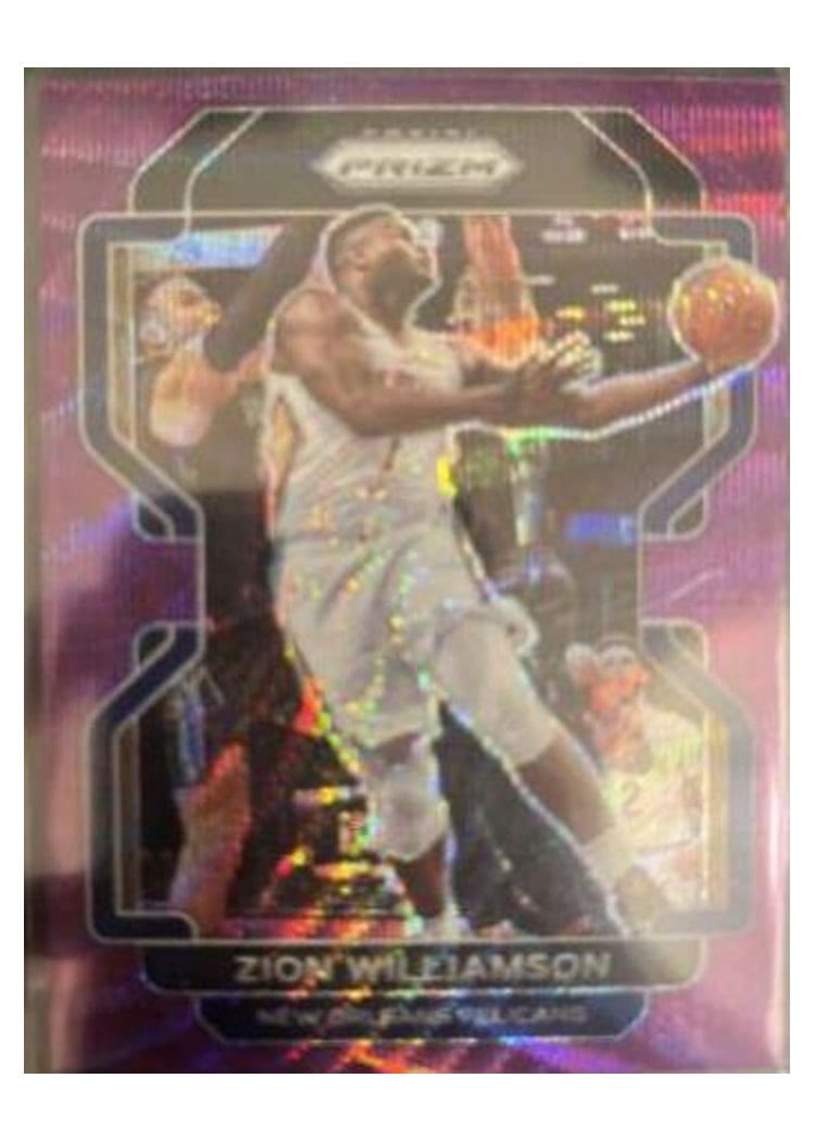 2021-22 Panini Prizm Base Set Zion Williamson #108 card