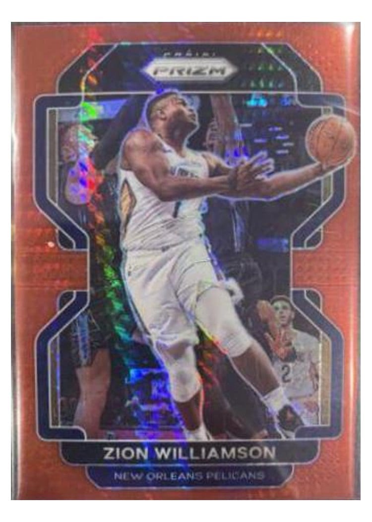 2021-22 Panini Prizm Base Set Zion Williamson #108 card