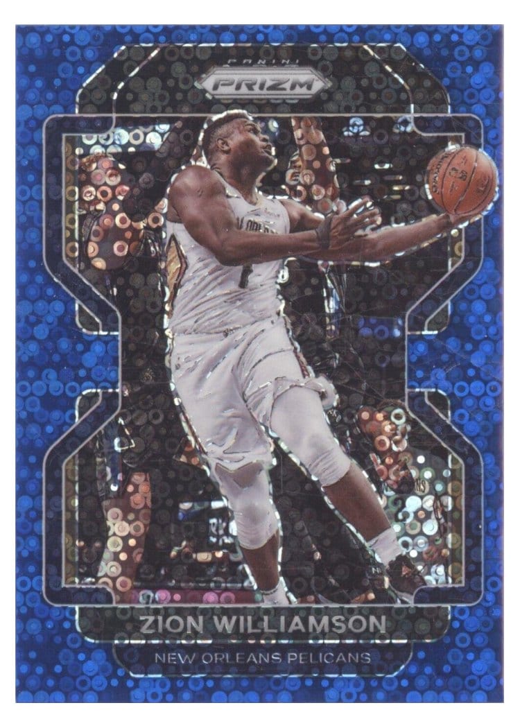 2021-22 Panini Prizm Base Set Zion Williamson #108 card