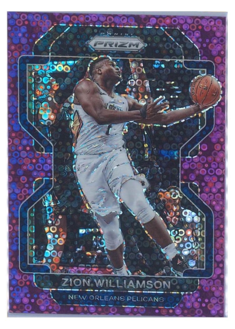 2021-22 Panini Prizm Base Set Zion Williamson #108 card