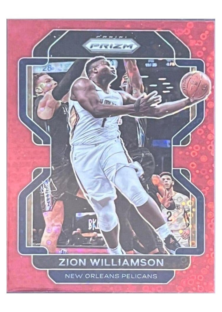 2021-22 Panini Prizm Base Set Zion Williamson #108 card