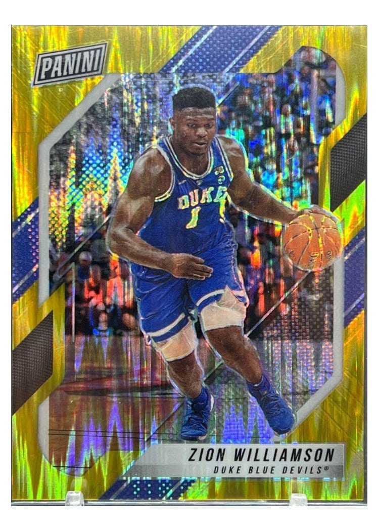 2021-22 Panini Prizm Base Set Zion Williamson #108 card