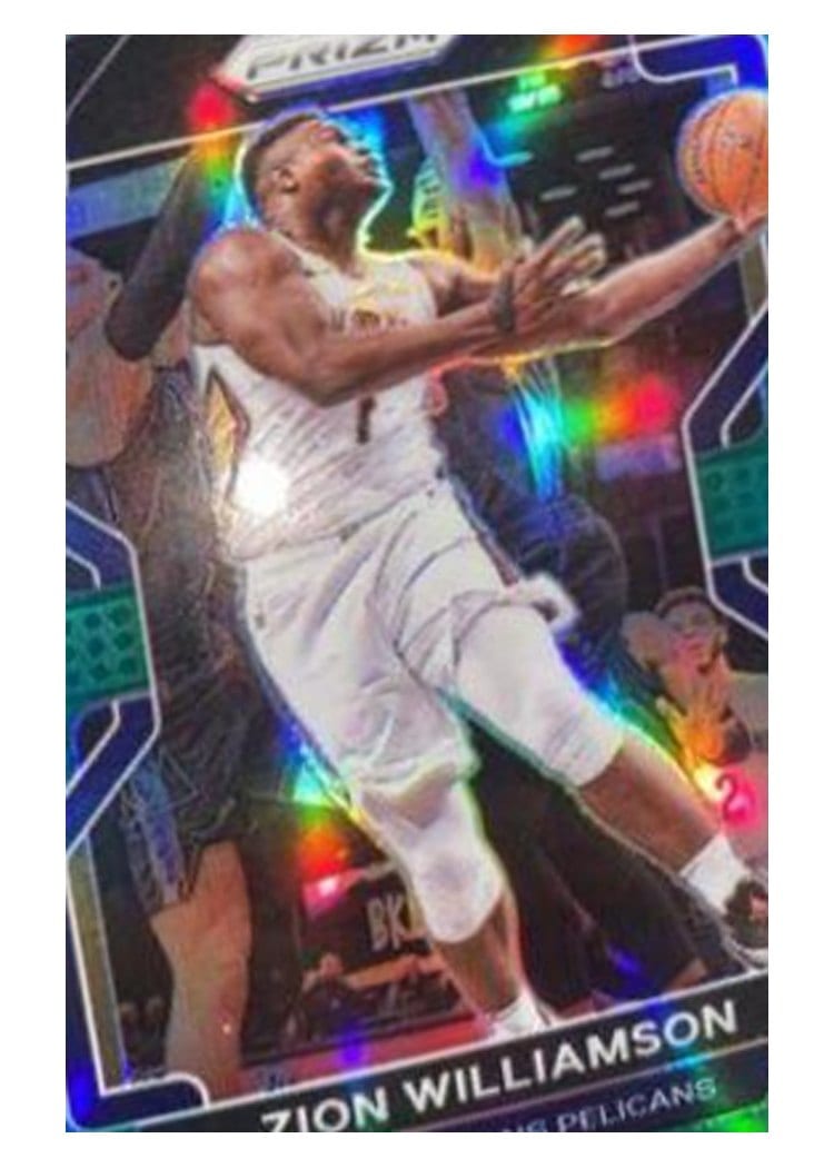 2021-22 Panini Prizm Base Set Zion Williamson #108 card