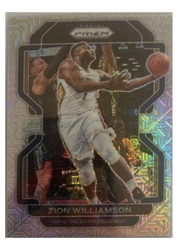 2021-22 Panini Prizm Base Set Zion Williamson #108 card