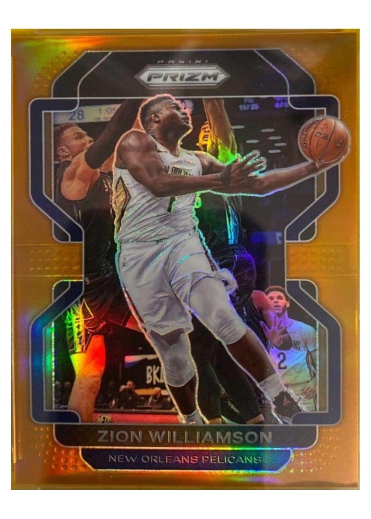 2021-22 Panini Prizm Base Set Zion Williamson #108 card