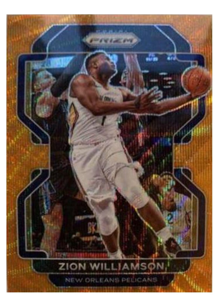 2021-22 Panini Prizm Base Set Zion Williamson #108 card