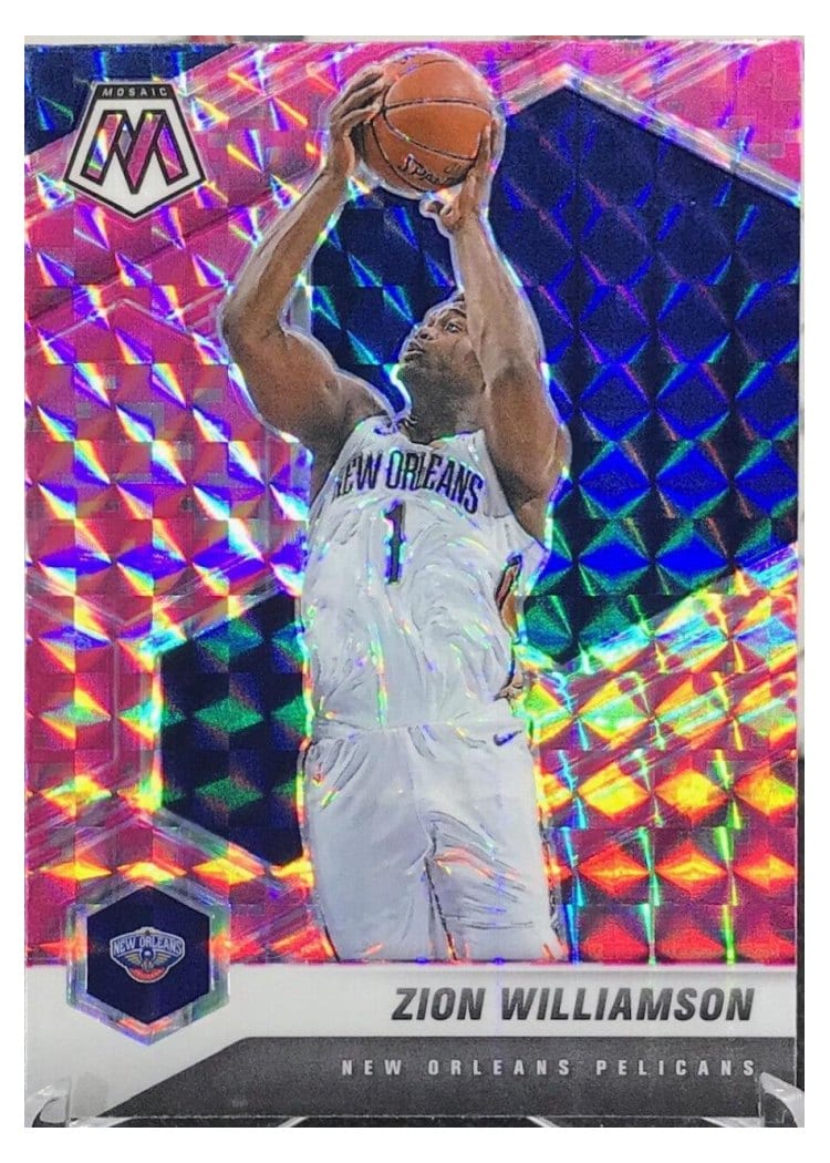 2021-22 Panini Prizm Base Set Zion Williamson #108 card