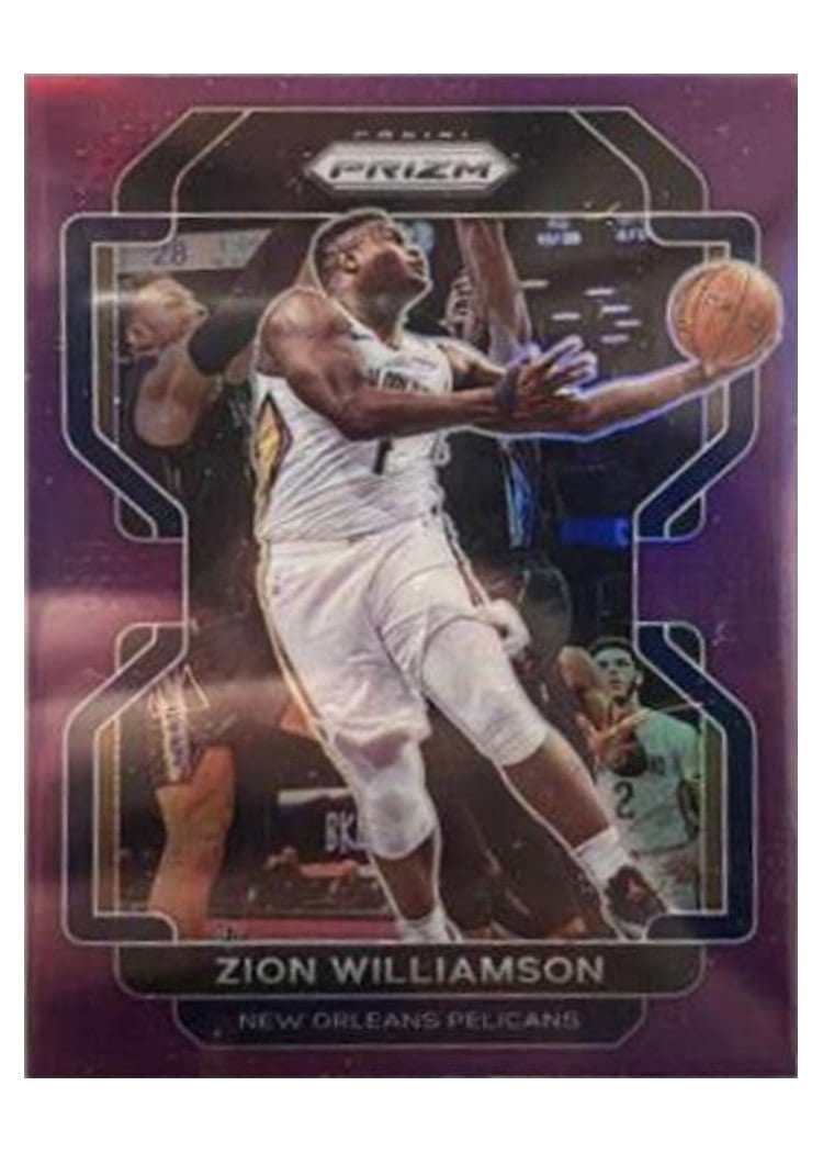 2021-22 Panini Prizm Base Set Zion Williamson #108 card