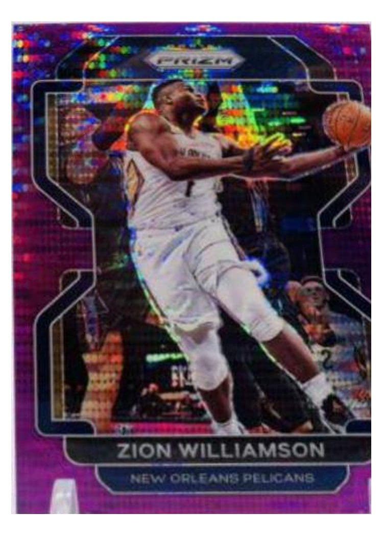 2021-22 Panini Prizm Base Set Zion Williamson #108 card