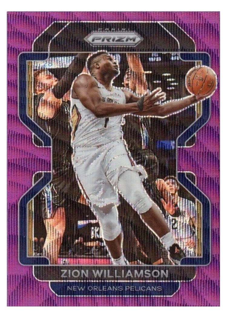 2021-22 Panini Prizm Base Set Zion Williamson #108 card