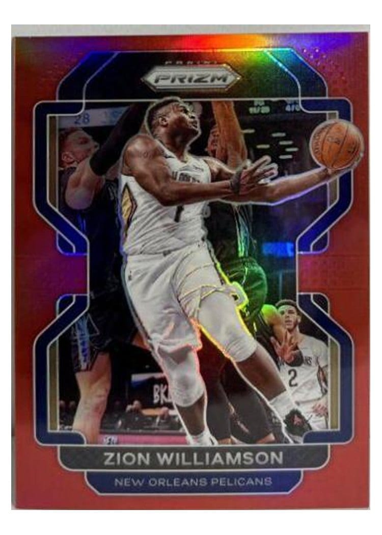 2021-22 Panini Prizm Base Set Zion Williamson #108 card