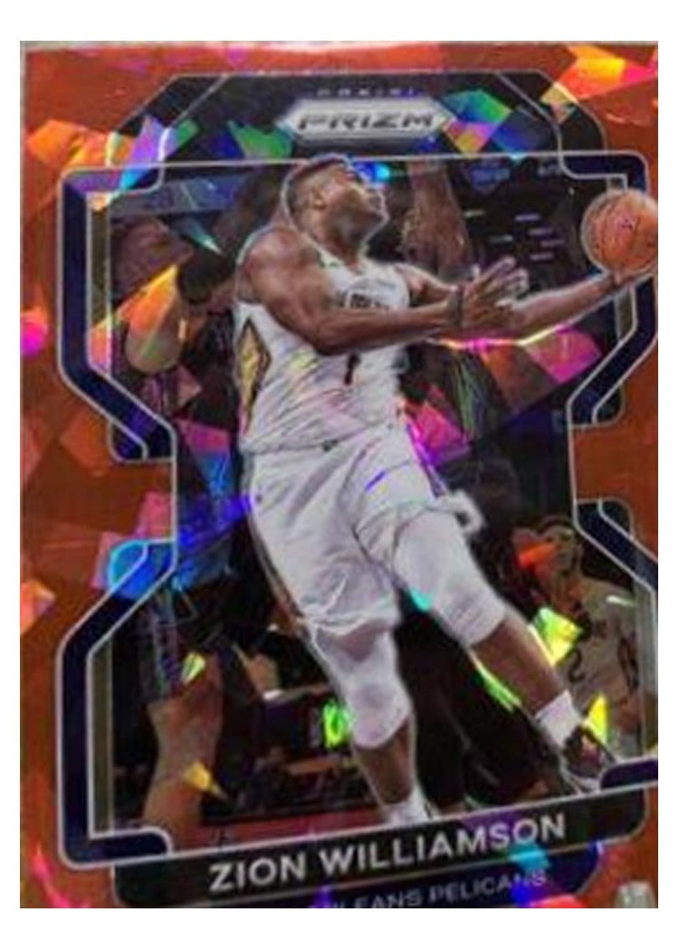 2021-22 Panini Prizm Base Set Zion Williamson #108 card