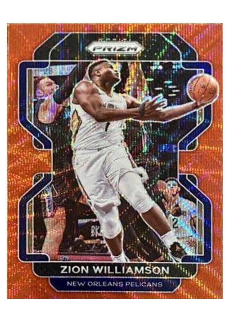 2021-22 Panini Prizm Base Set Zion Williamson #108 card