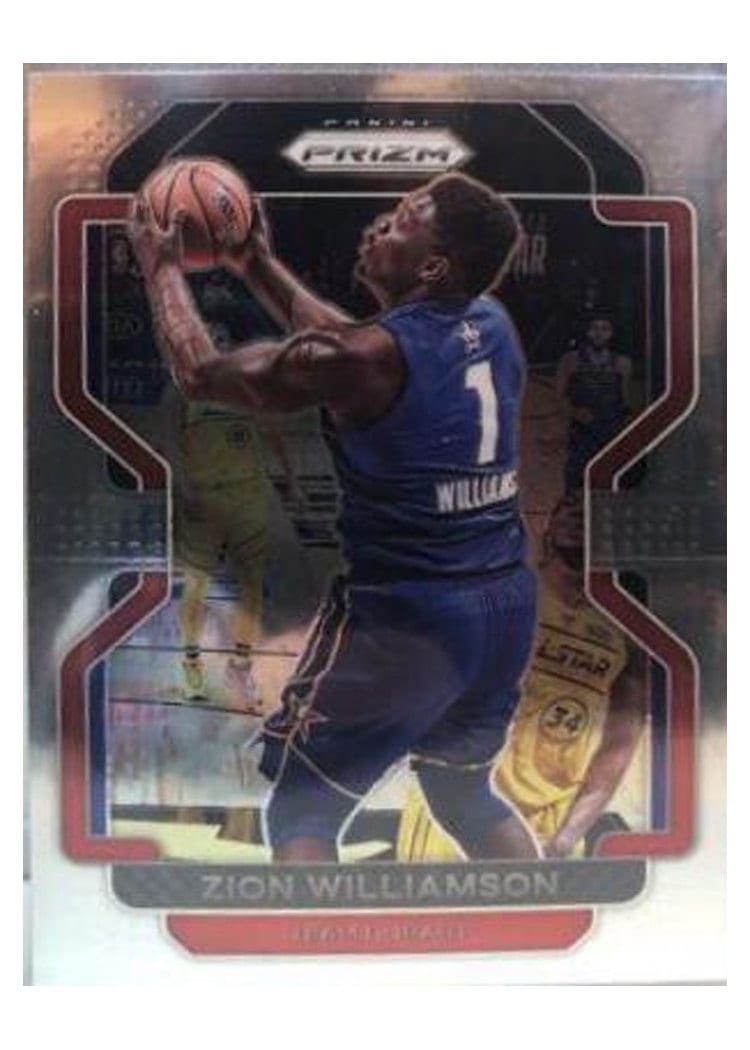 2021-22 Panini Prizm Base Set Zion Williamson #108 card