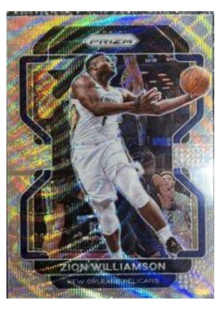 2021-22 Panini Prizm Base Set Zion Williamson #108 card