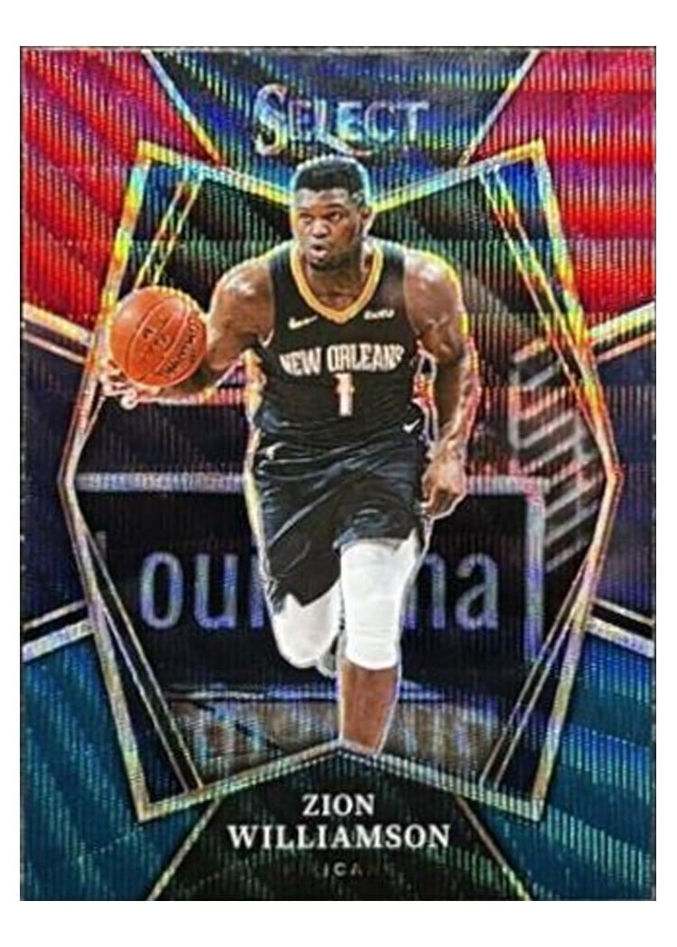 2021-22 Panini Select Base Set Zion Williamson #191 card
