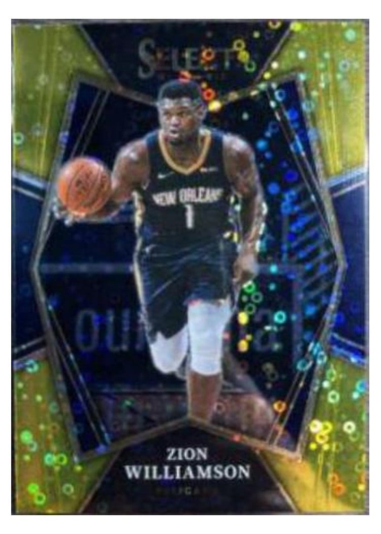 2021-22 Panini Select Base Set Zion Williamson #191 card