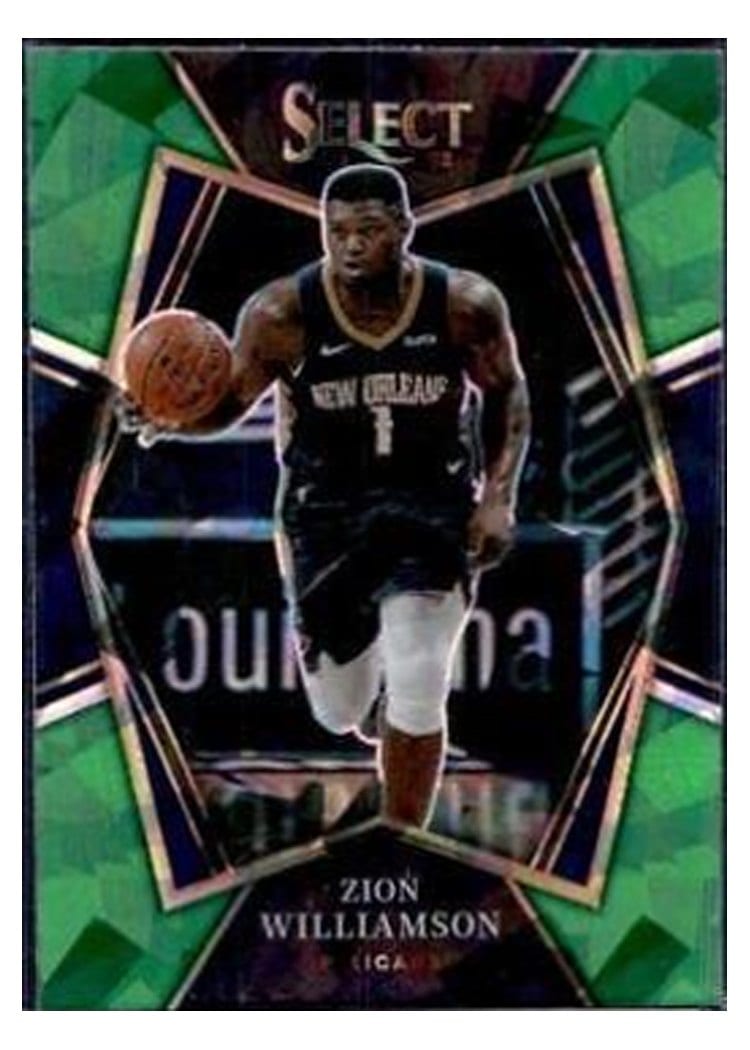 2021-22 Panini Select Base Set Zion Williamson #191 card
