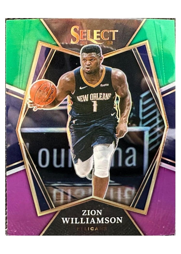 2021-22 Panini Select Base Set Zion Williamson #191 card