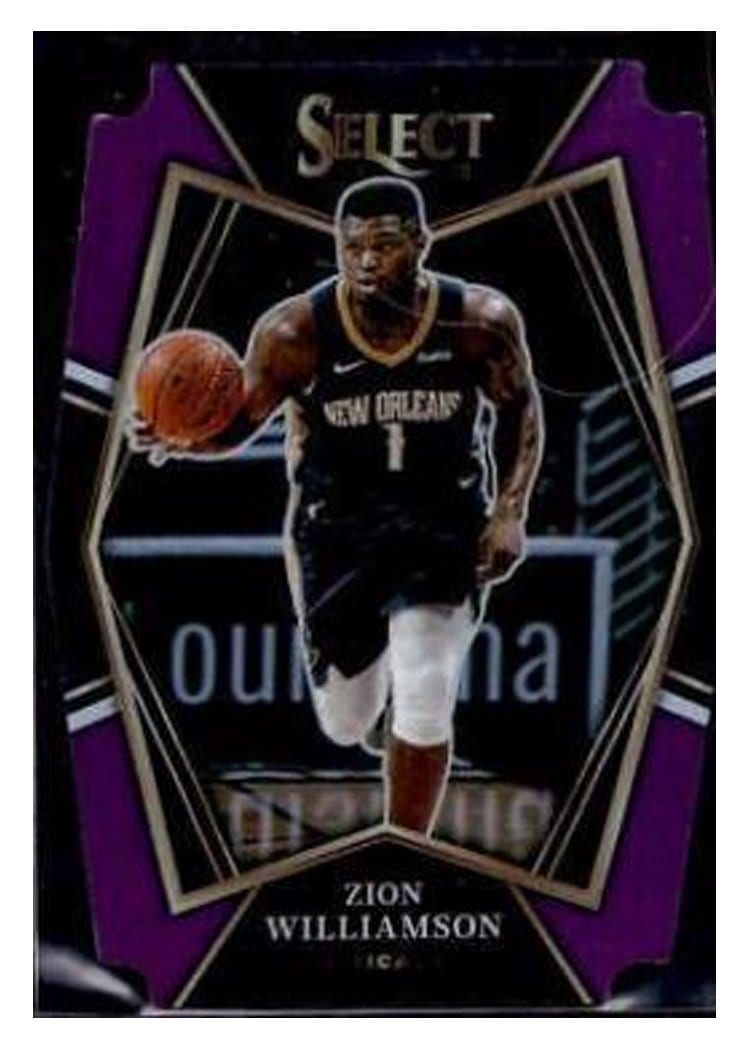 2021-22 Panini Select Base Set Zion Williamson #191 card