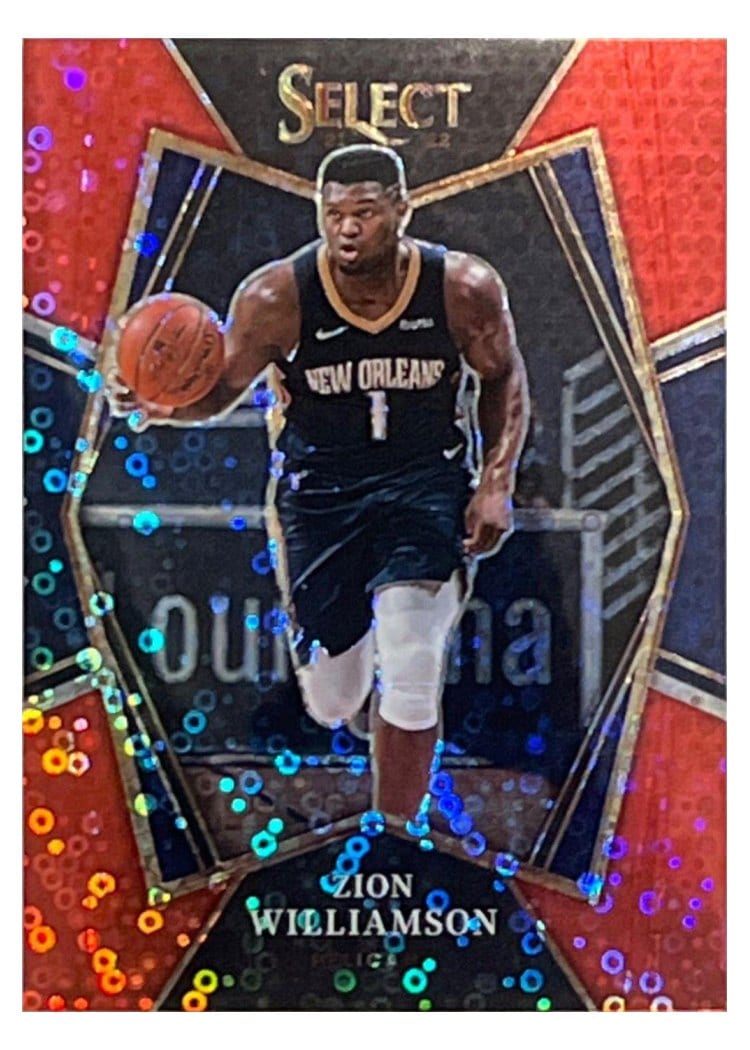 2021-22 Panini Select Base Set Zion Williamson #191 card