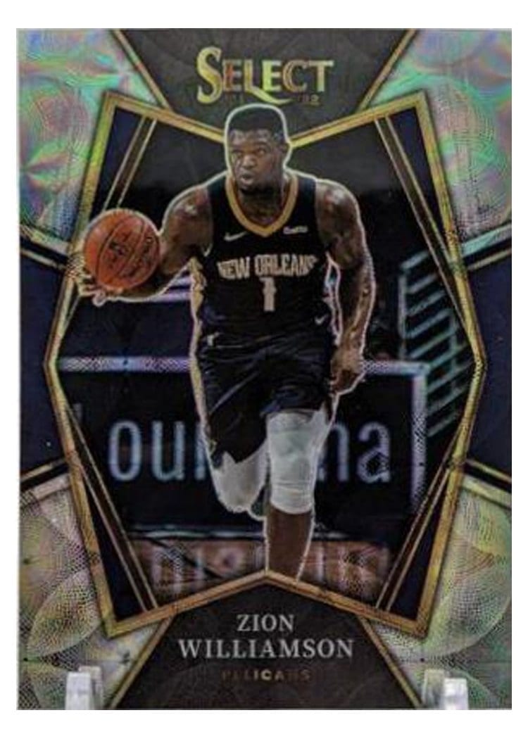 2021-22 Panini Select Base Set Zion Williamson Scope Prizm #191 card