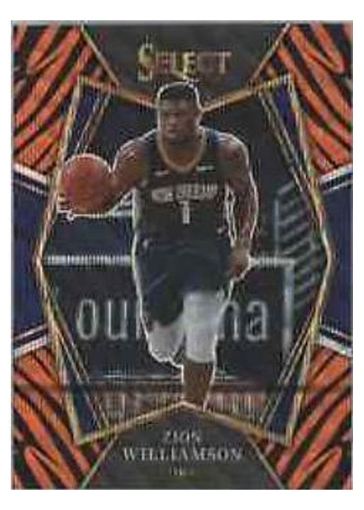 2021-22 Panini Select Base Set Zion Williamson #191 card