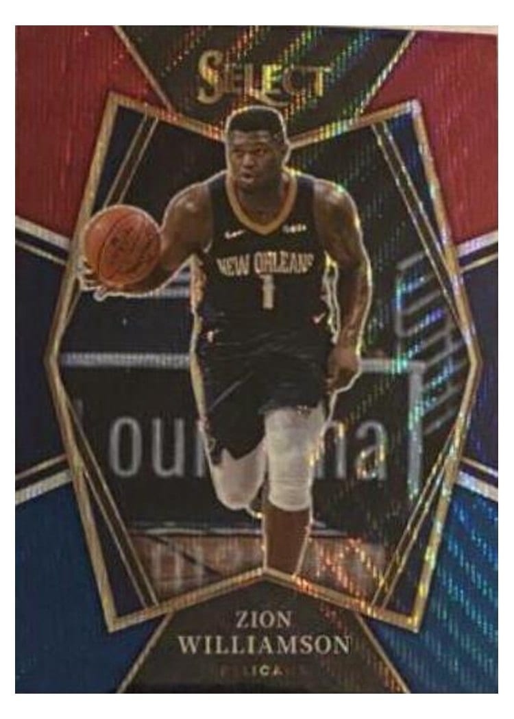 2021-22 Panini Select Base Set Zion Williamson #191 card