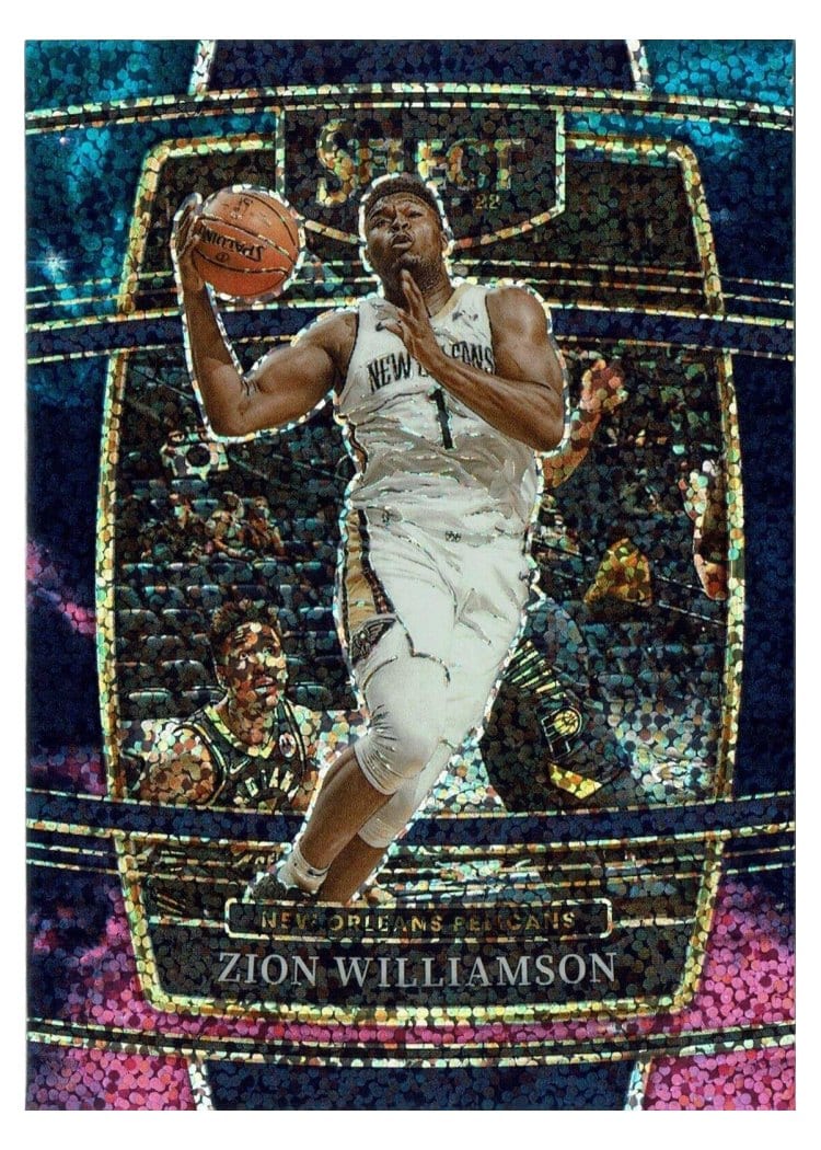 2021-22 Panini Select Base Set Zion Williamson #96 card