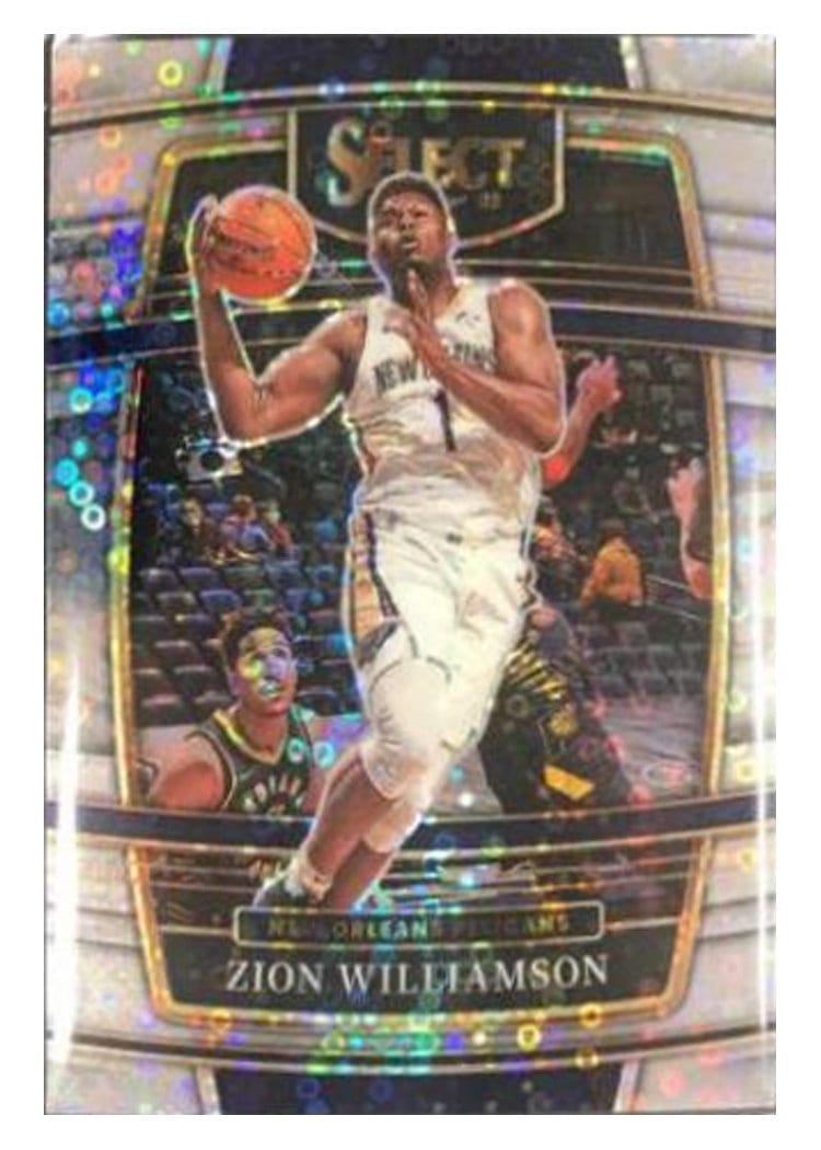 2021-22 Panini Select Base Set Zion Williamson Disco Prizm #96 card