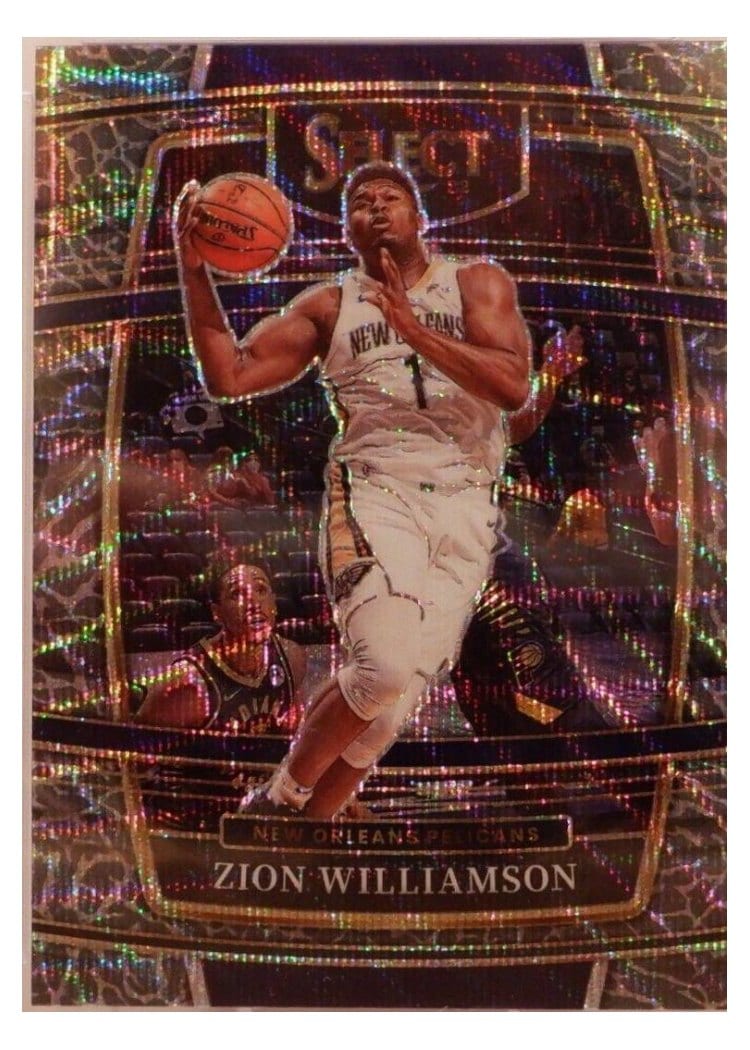 2021-22 Panini Select Base Set Zion Williamson #96 card