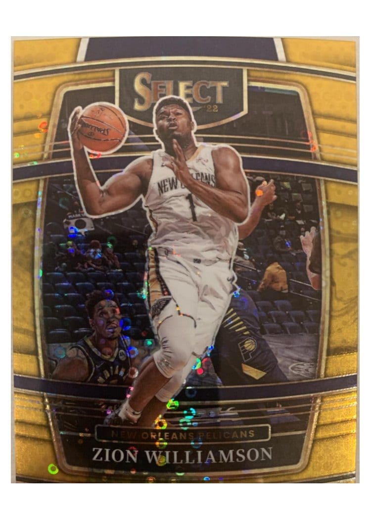 2021-22 Panini Select Base Set Zion Williamson #96 card