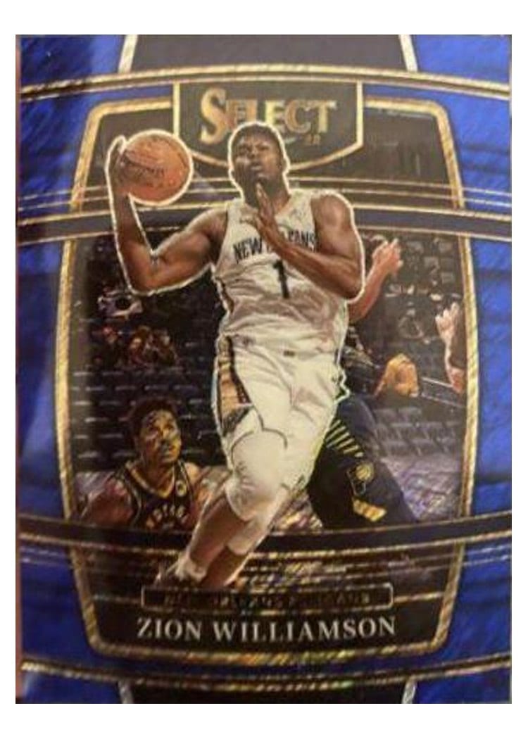2021-22 Panini Select Base Set Zion Williamson #96 card