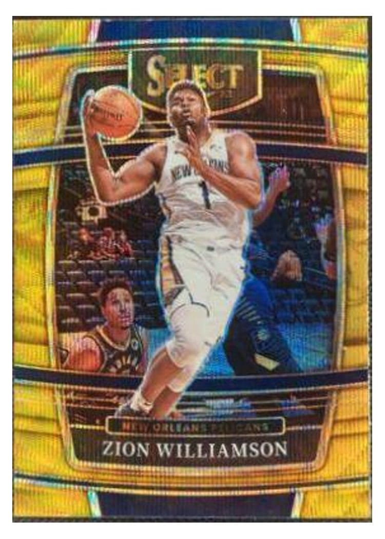 2021-22 Panini Select Base Set Zion Williamson #96 card