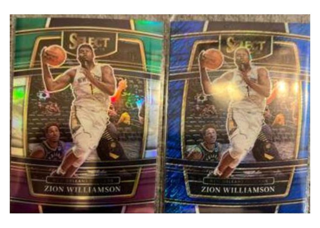 2021-22 Panini Select Base Set Zion Williamson #96 card