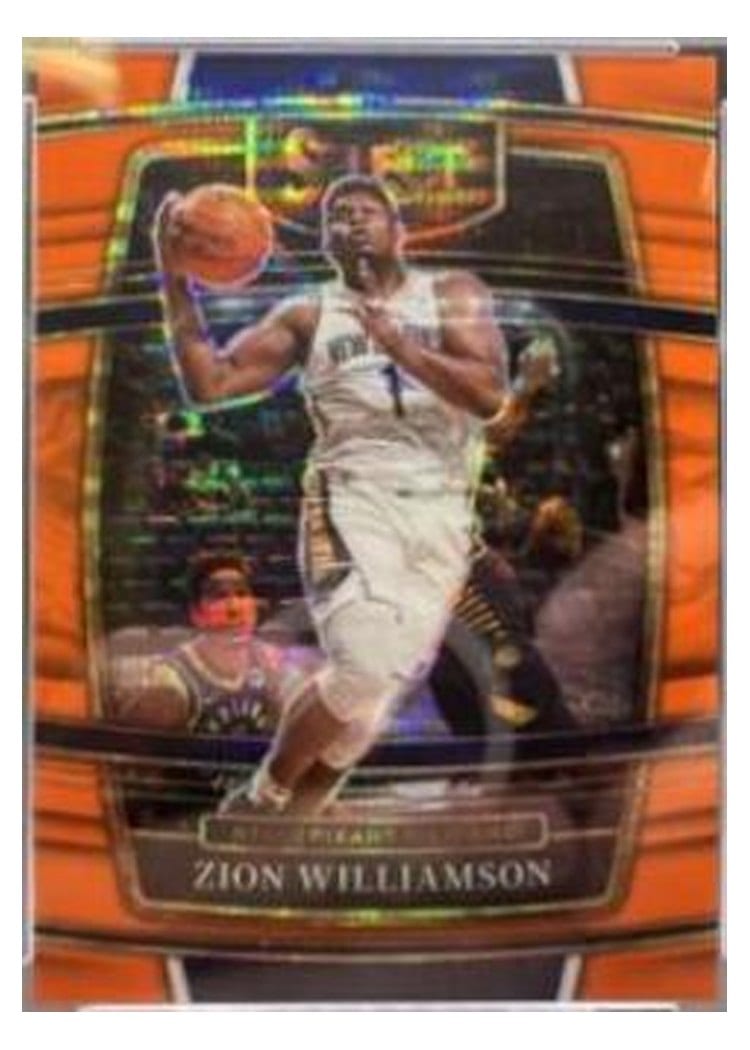 2021-22 Panini Select Base Set Zion Williamson #96 card